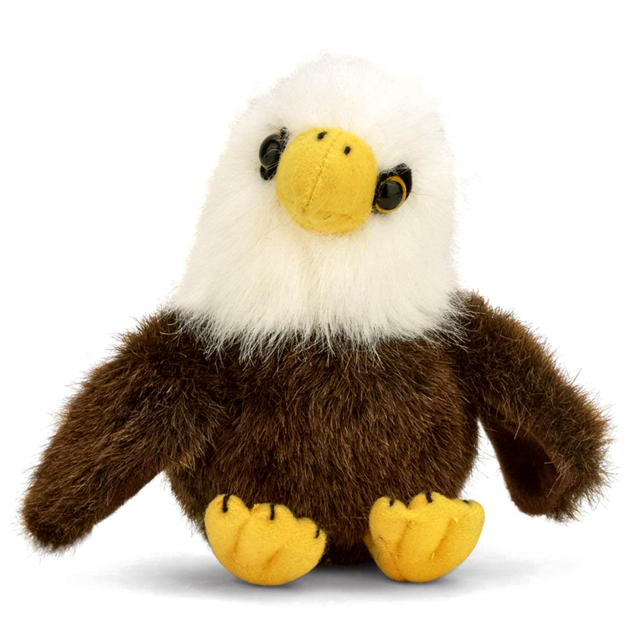 Bearington Soar Plush Stuffed Animal Bald Eagle, 6 inches