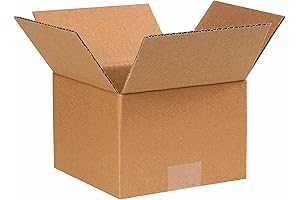 Aviditi 775 Corrugated Cardboard Box 7x7x7 for Shipping, Packing and Moving
