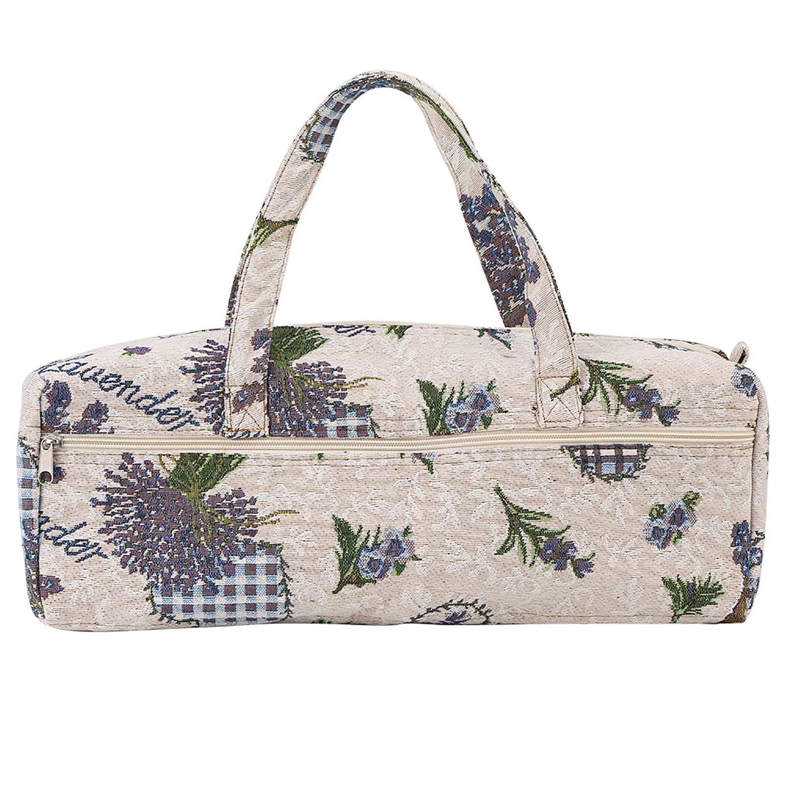 AUTO Tessuto per la casa Artigianato Aghi per maglieria Stoccaggio Maglione Aghi S di immagazzinamento (fiore viola) Scatola per ferri da maglia Borsa per ago da maglia+Borsa per ago da trico