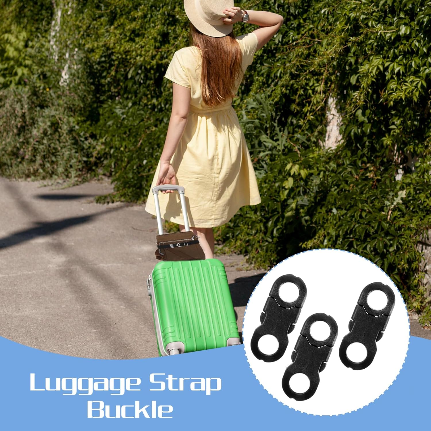 Mini Safety Breakaway Buckles 6mm Side Release Plastic Buckle for Paracord Bracelet Clasp Paracord - Image 4