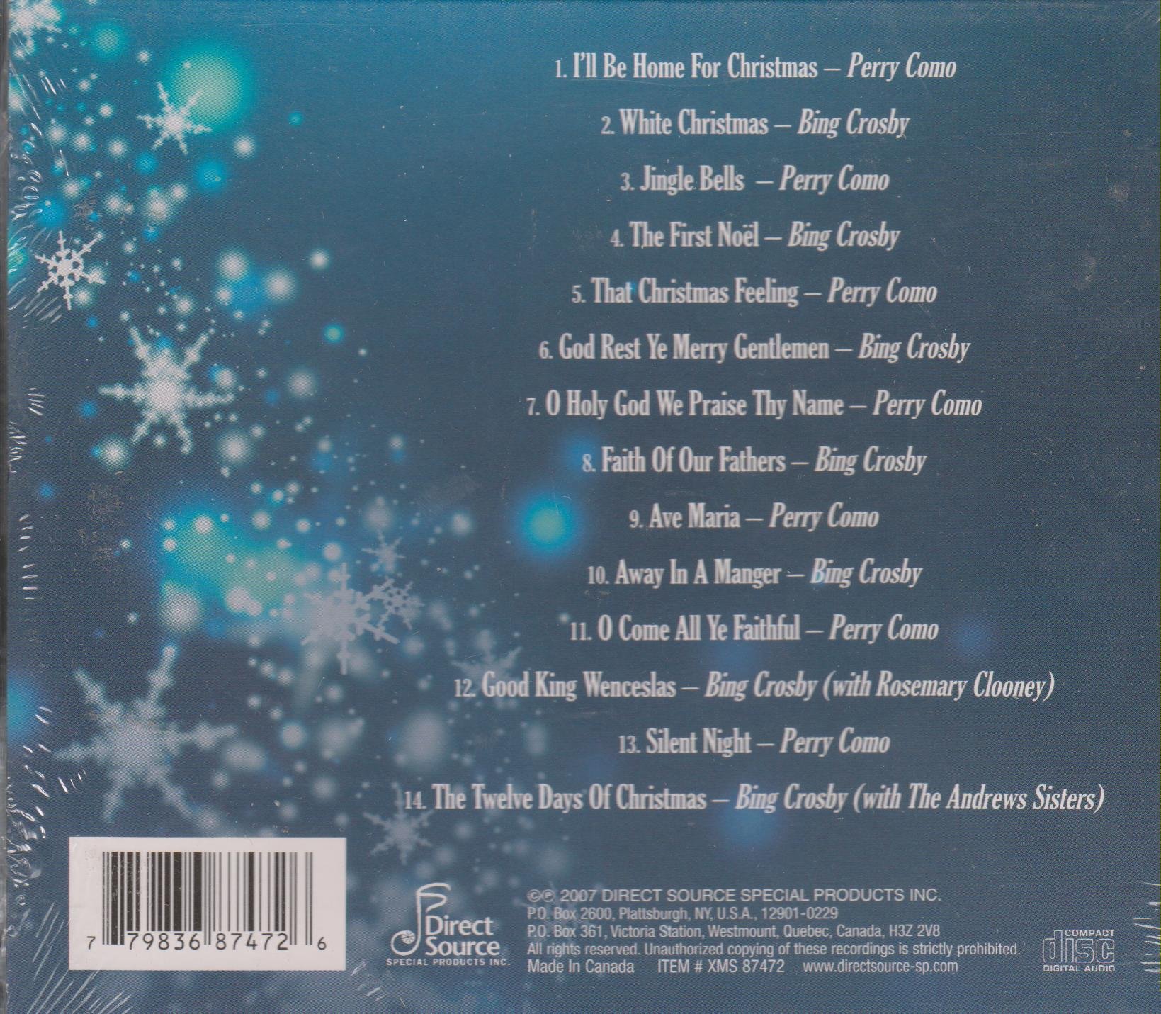 Spending the Holidays with Bing Crosby & Perry Como