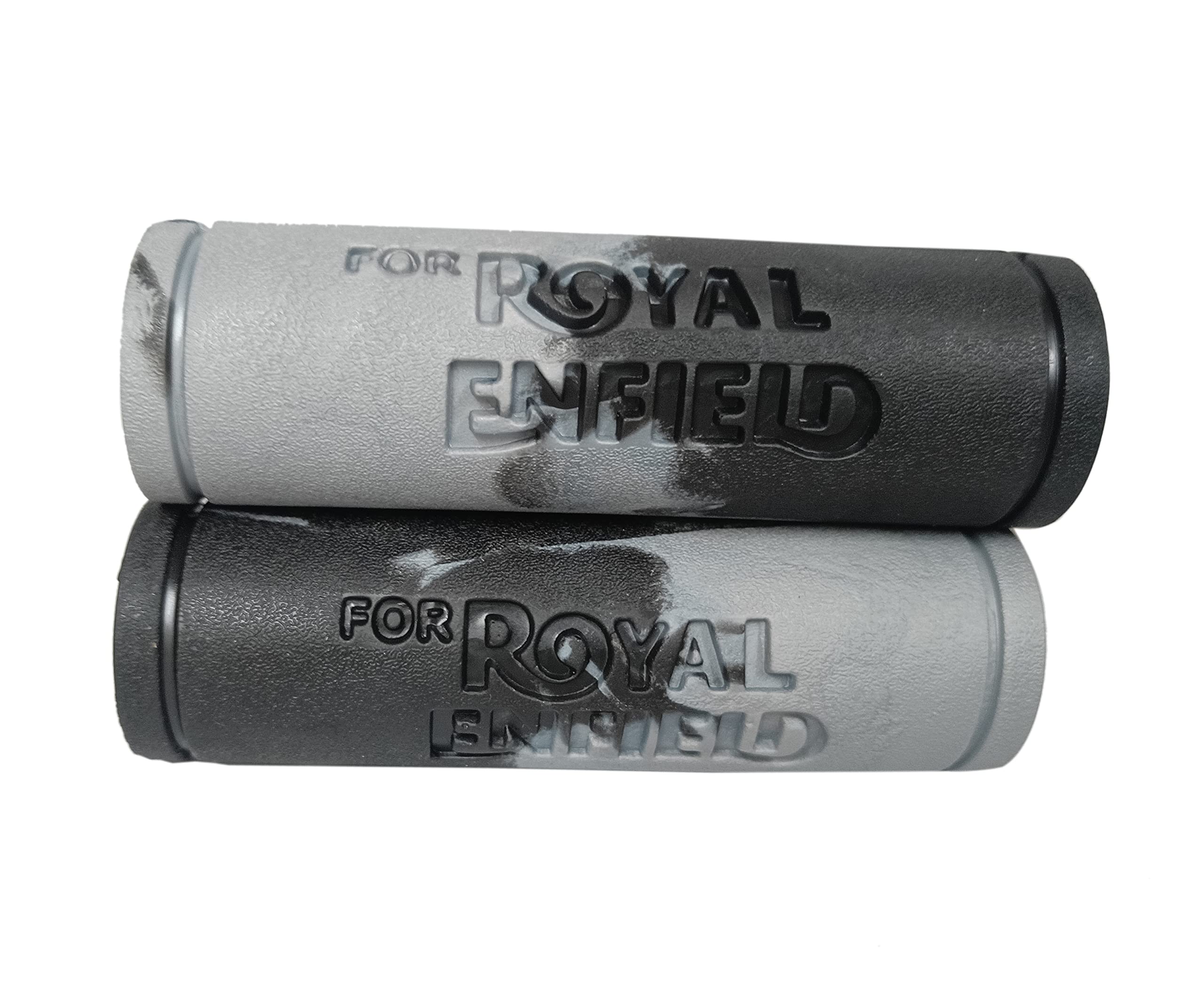 Kohli Bullet Accessories Handle Grip Rubber Compatible with RE All 350/500 cc Bikes (Gray Black)-picture-10