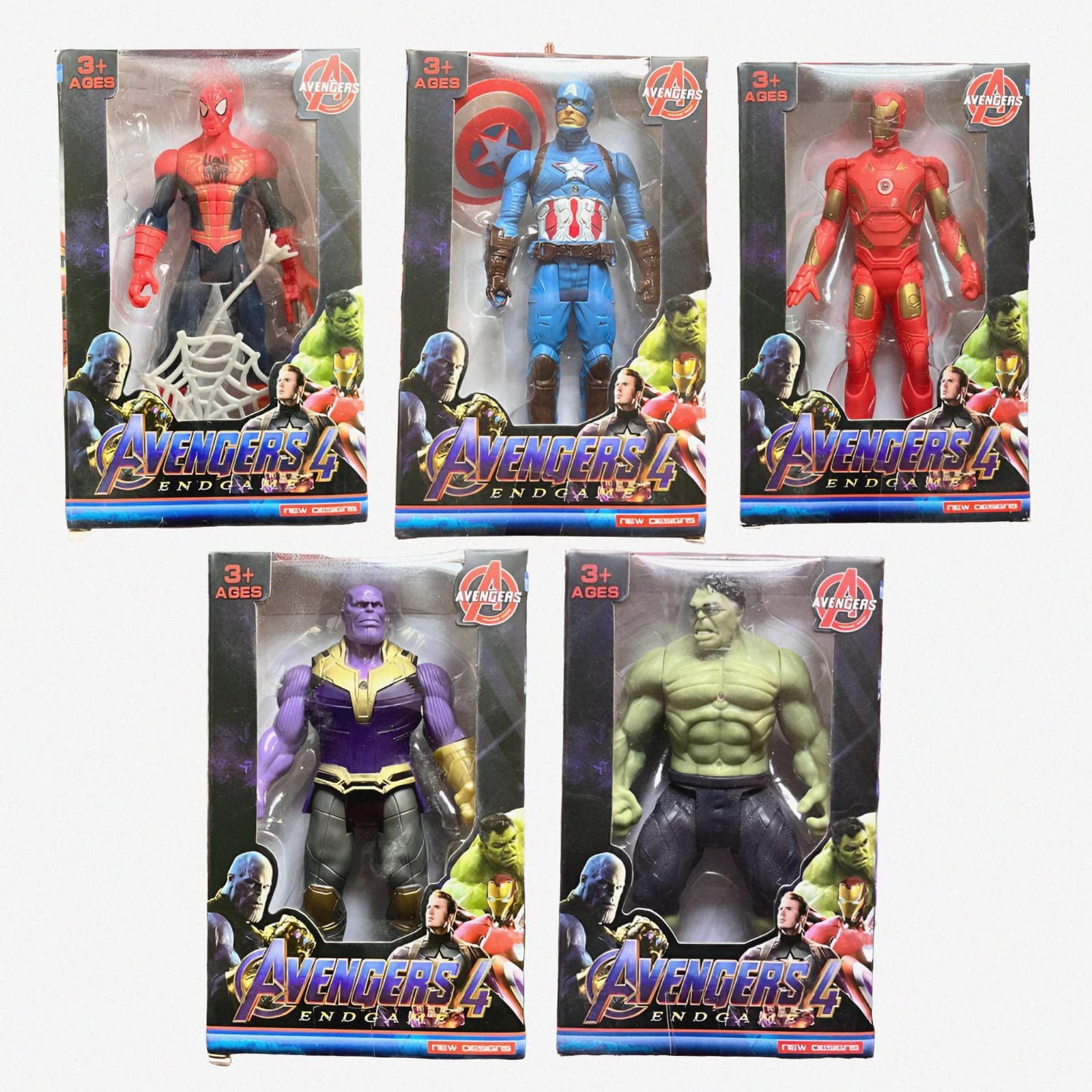 AS TOYS Superhero Action Figure Collectible Toy Set for Kids (Set of 05 Heroes). (6 Inches in Size) (B0DB5PMT43) Amazon Price History, Amazon Price Tracker