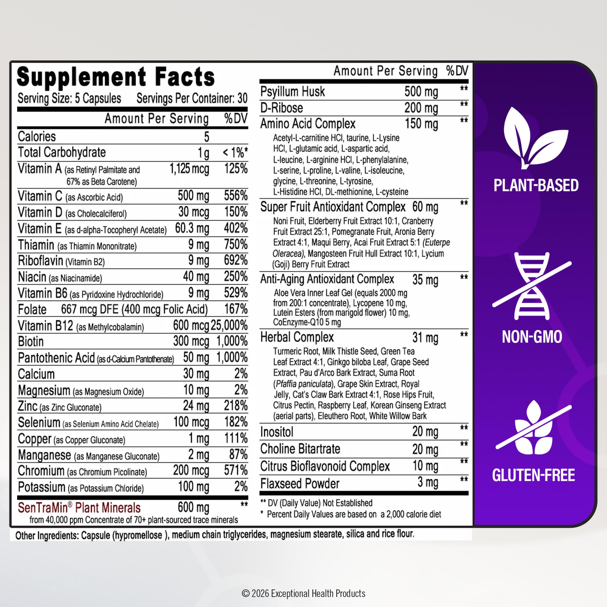 Immuno 150, Immune Support Supplement, 150 Vegetable Capsules — Amazon image 5