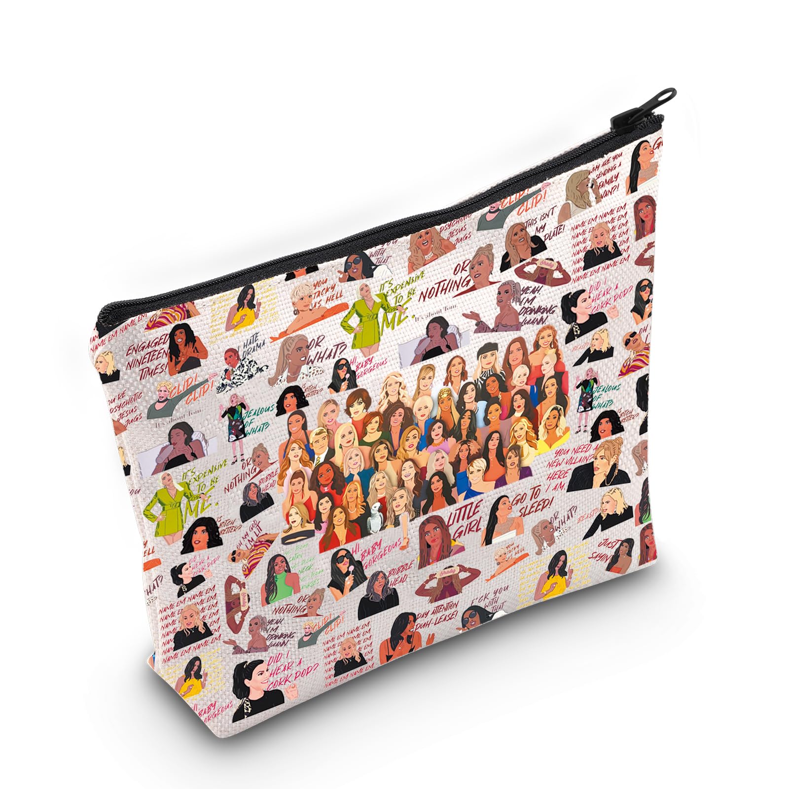 LEVLO Funny Housewives TV Show Tote Bag - Dorinda Medley Fans Gift, Shoulder Bag, Merchandise, Housewives Bag
