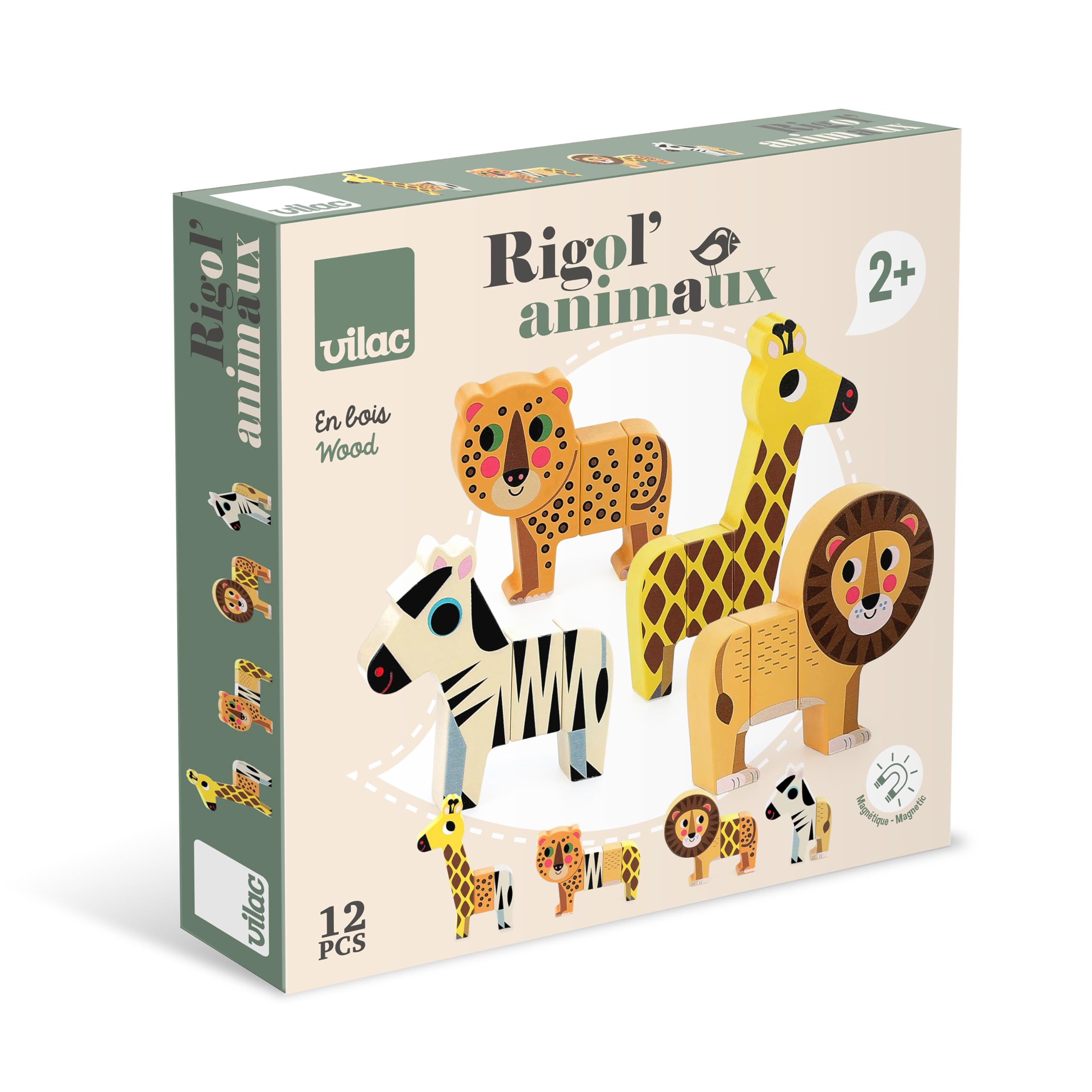 Vilac - Rigol'animos Savane Ingela P. Arrhenius - Bébés 12 Mois+
