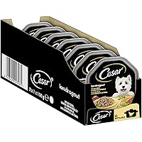 Cesar - Cibo per Cani, Cibo Umido con pollame e Verdure