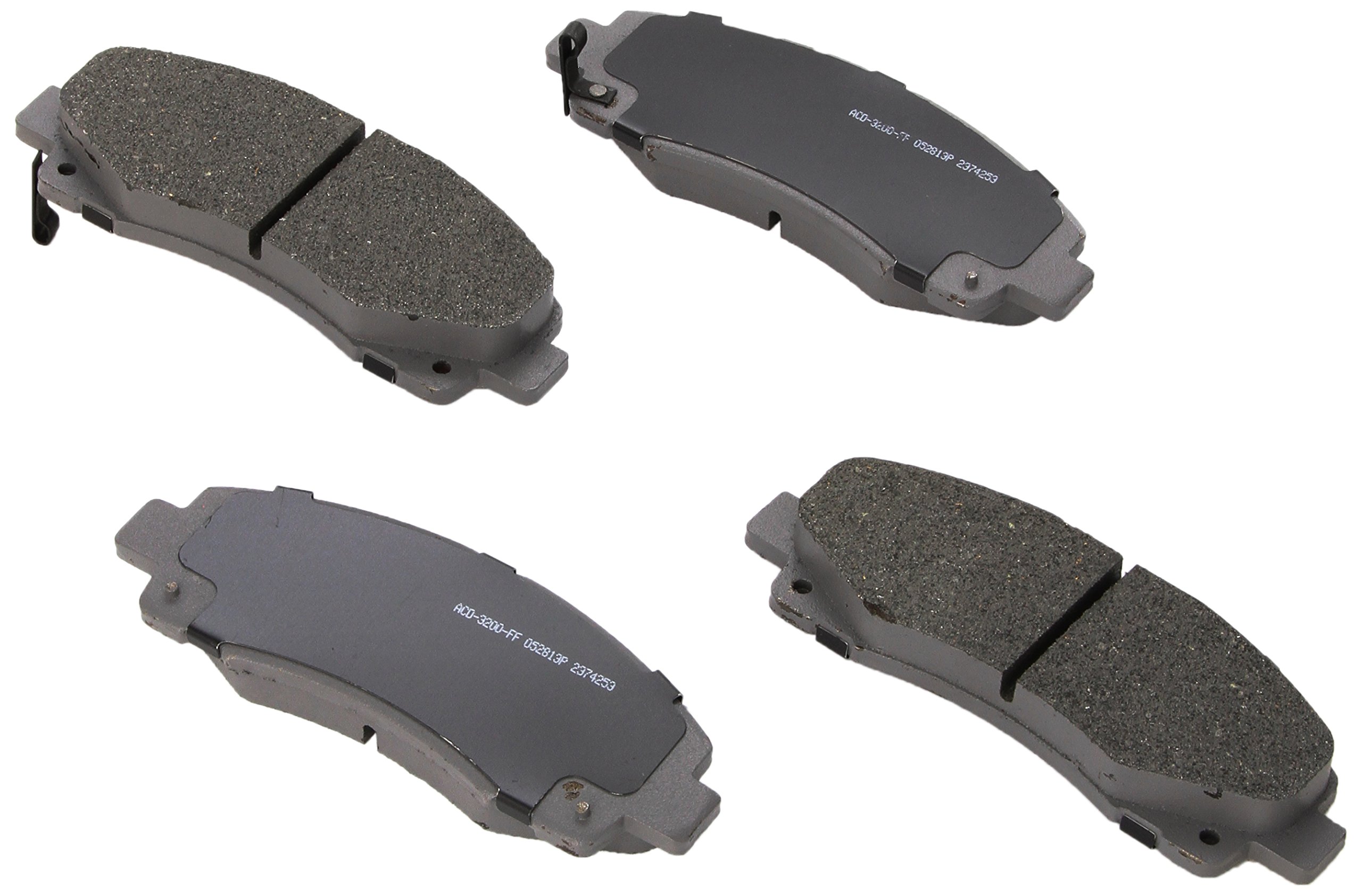 ACDelco 14D1102CH Advantage - Juego de pastillas de freno de disco delanteras, de cerámica (compatibilidad no garantizada con vehículos con vehículos con conductor en lazo izquierdo)