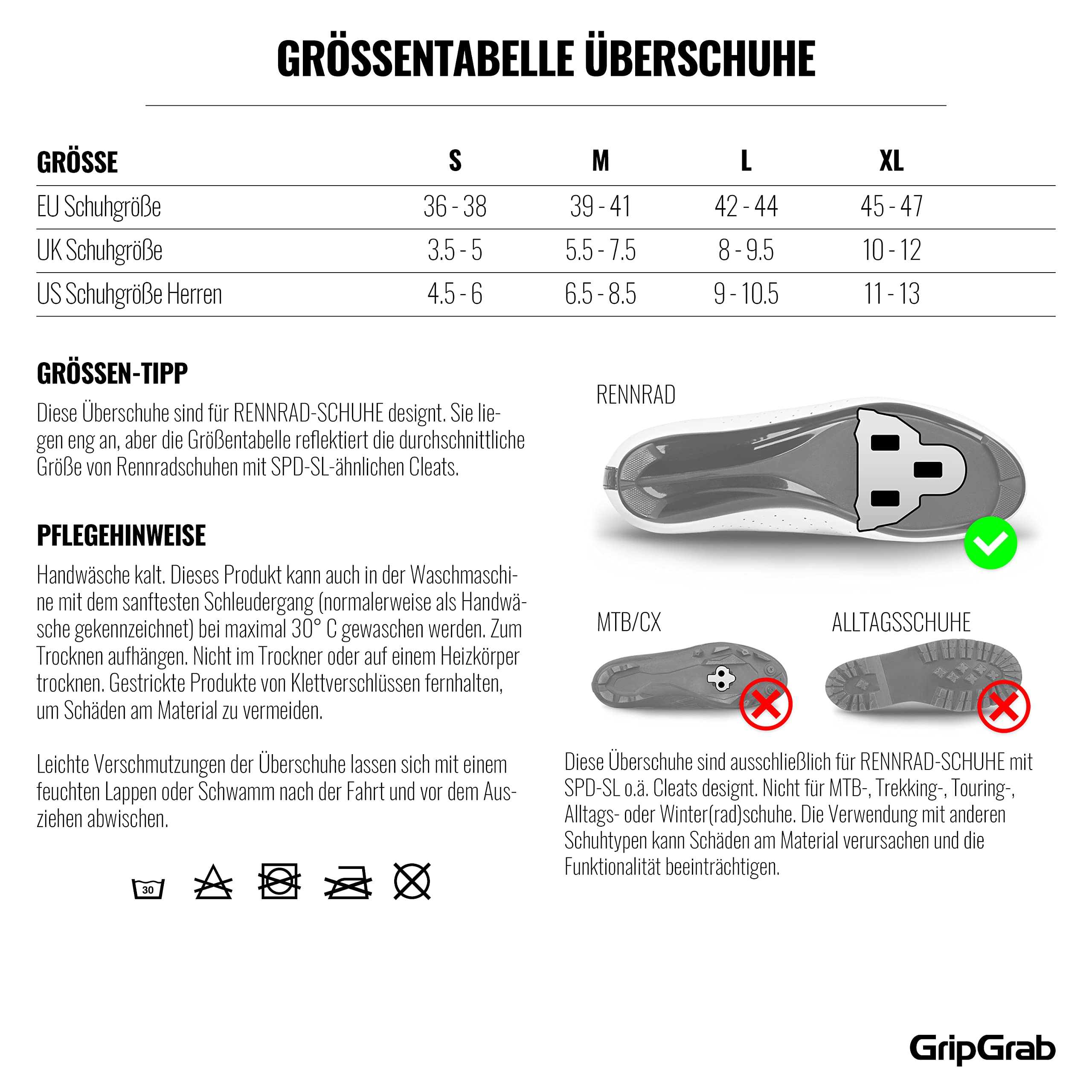 GripGrab Flandrien wasserdichte Rennrad Überschuhe Strick Aero Übersocken | Winddichte Belgian Booties für den Winter, Gestrickte Cover Socks mit Membran, Elastisch für rennorientierte Rennradschuhe