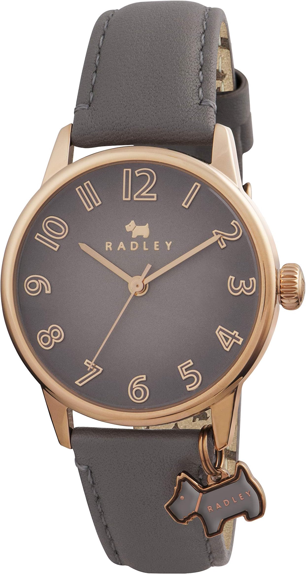 RADLEY Ladies Grey Leather Strap Watch RY2248