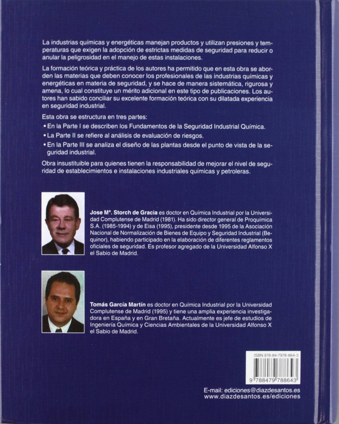 Seguridad industrial en plantas químicas y energéticas