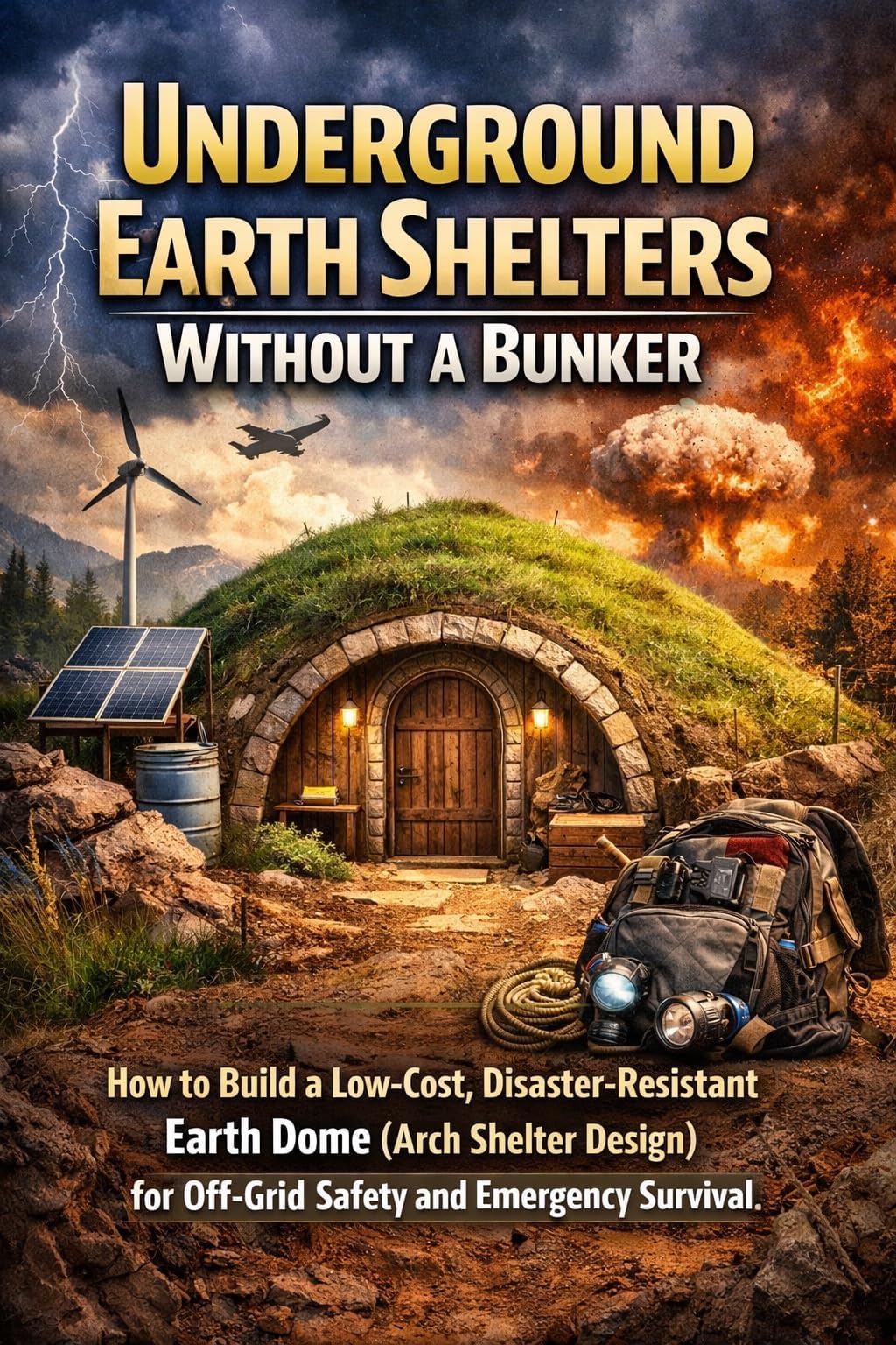 Underground Earth Shelters Without a Bunker: How to Build a Low-Cost, Disaster-Resistant Earth Dome (Arch Shelter Design) for Off-Grid Safety and Emergency Survival