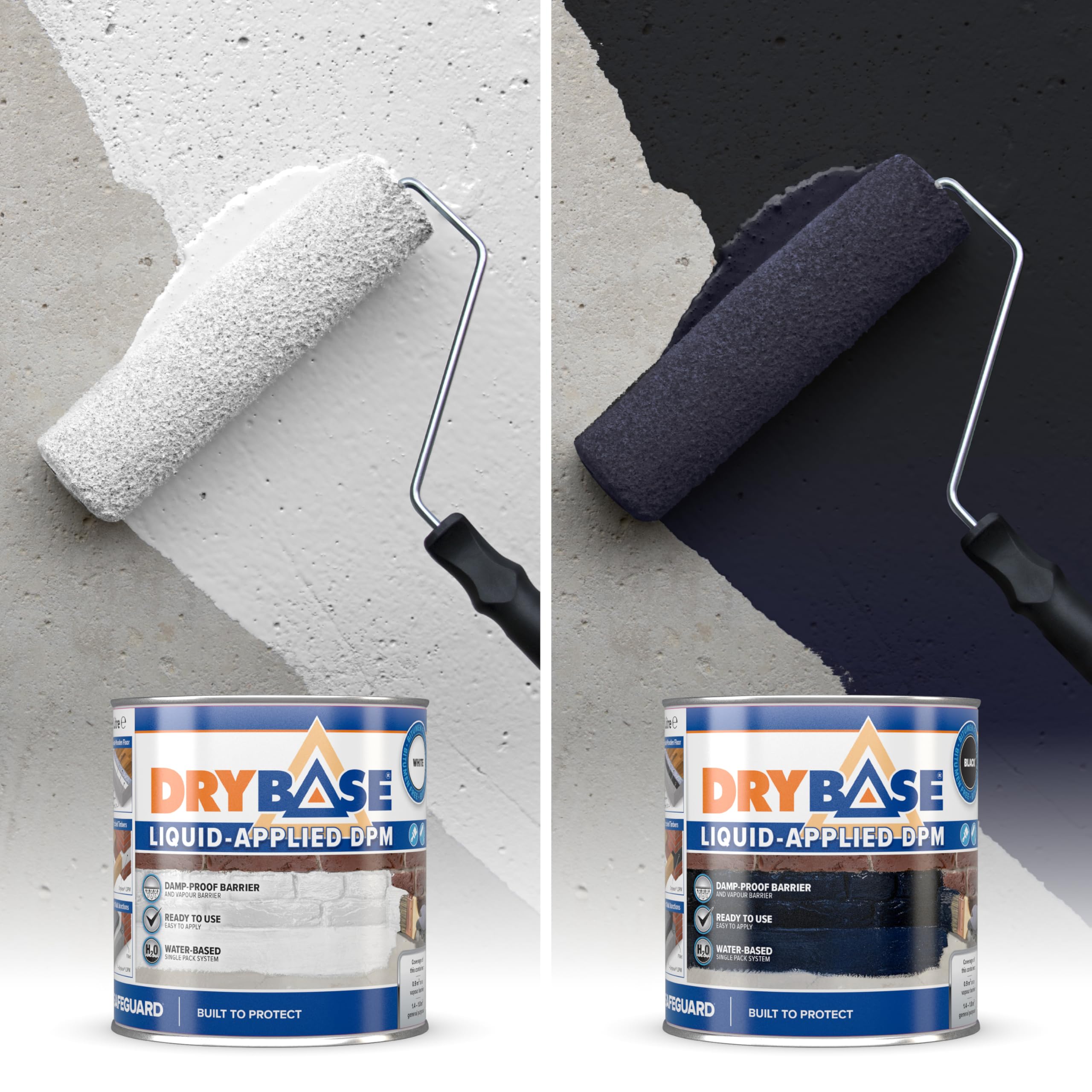 Drybase Membrana líquida impermeable antihumedad (1L - Blanco)