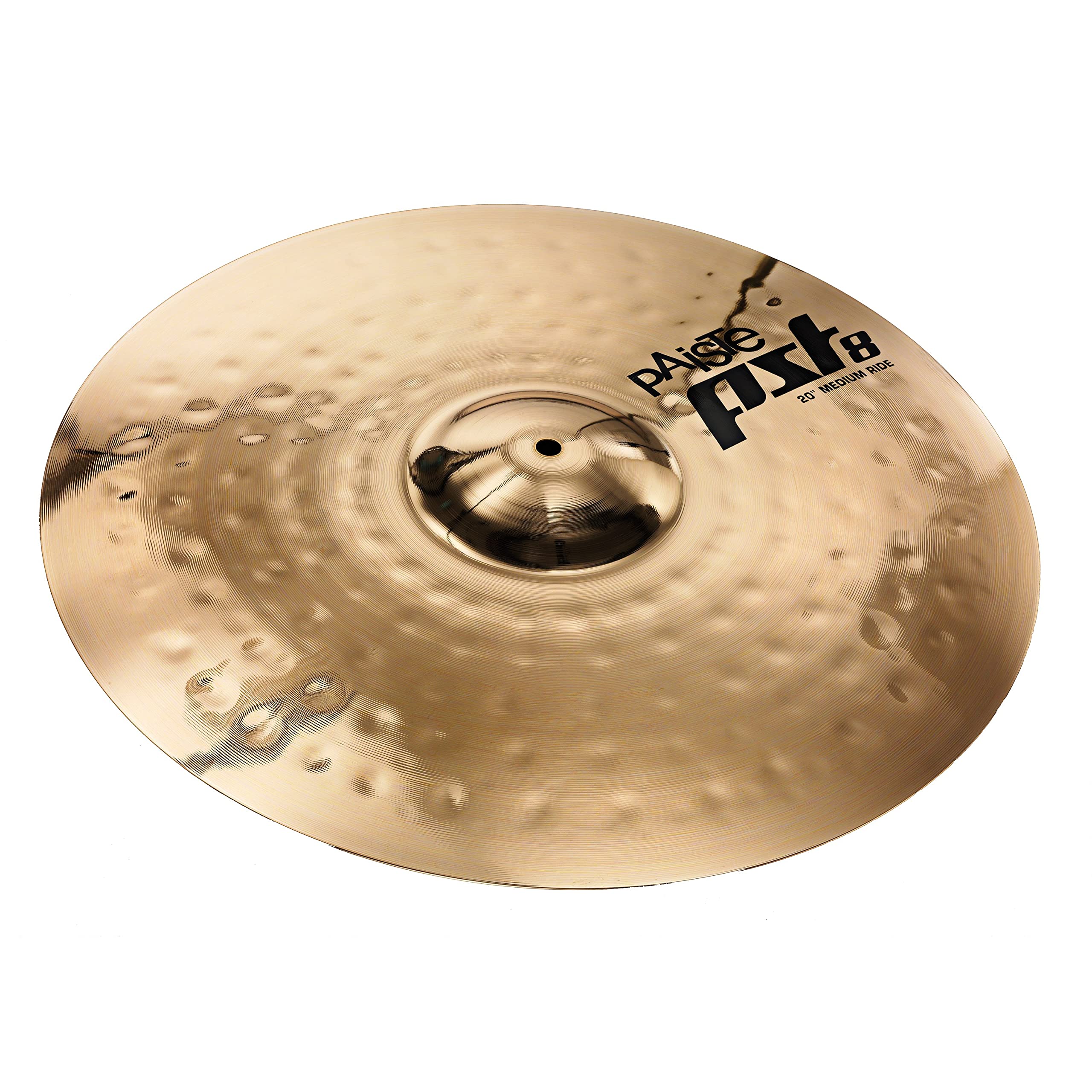 Paiste PST8 Medium Ride 20", finition Reflector - Cymbale Ride