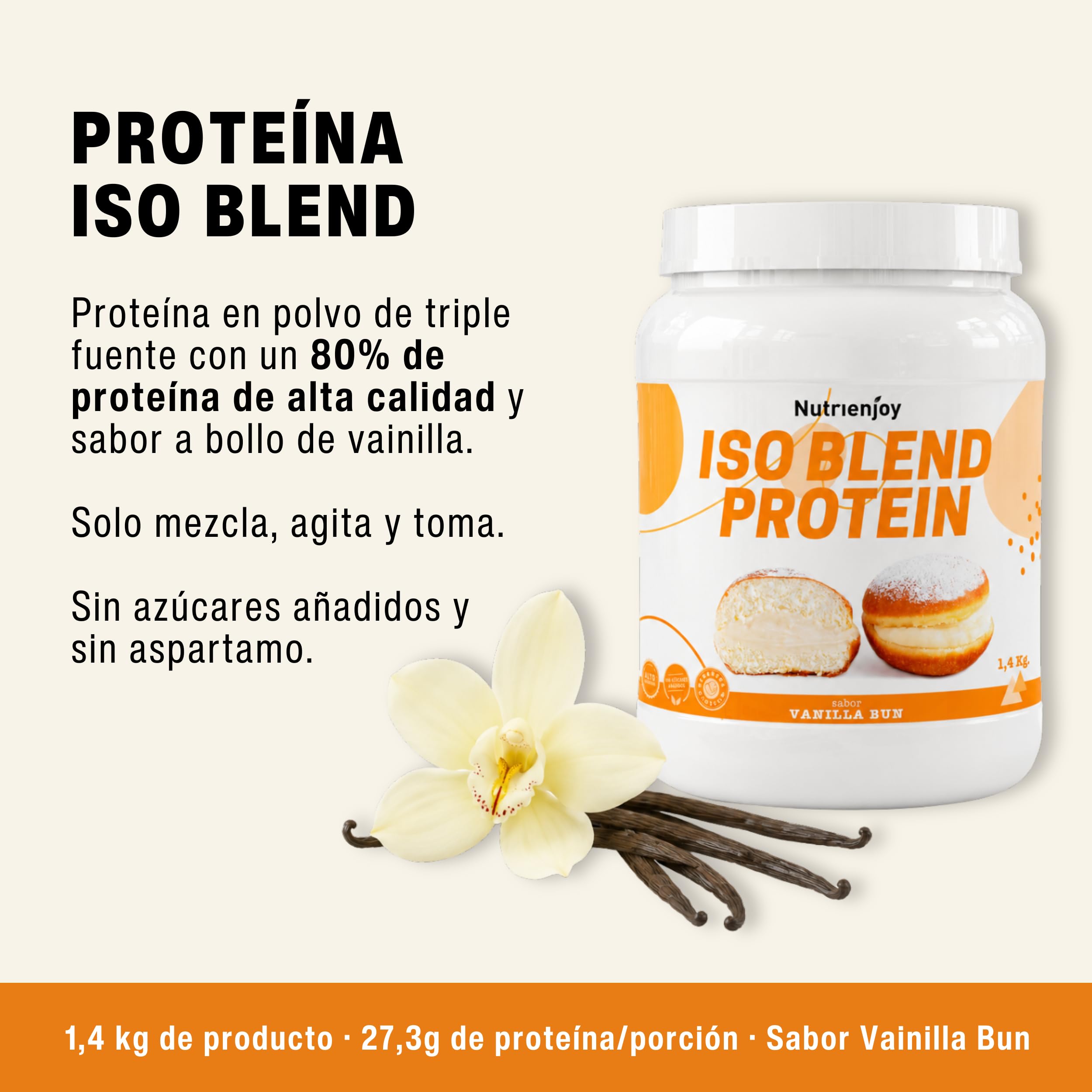 Iso Blend (1,4 kg, vanille bum)
