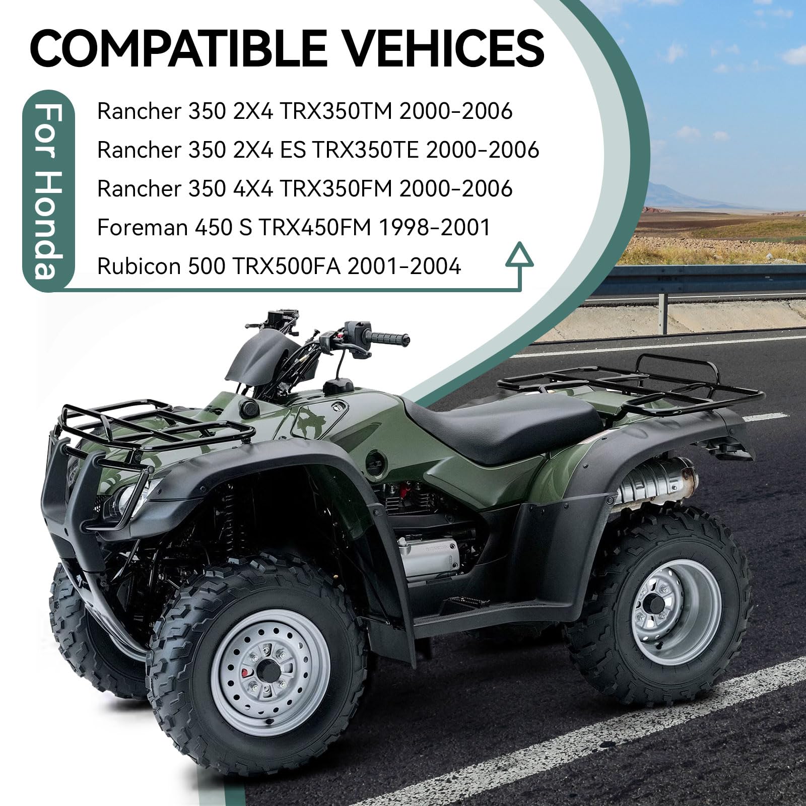 37201-HN0-A01 Speedometer Dash Meter Upper Cover - Fits Honda Foreman 450, Rancher 350, Rubicon 500 ATVs (1998-2006)