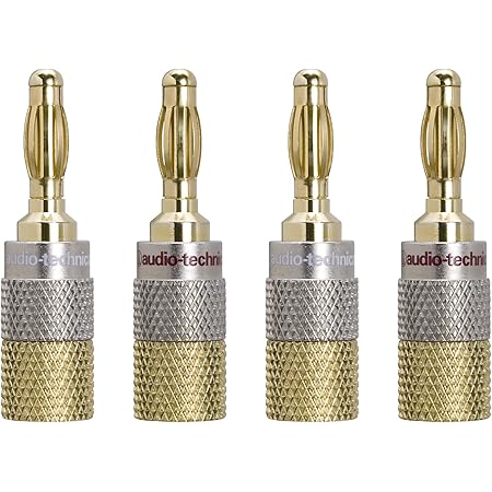 audio-technica ソルダーレスバナナプラグ AT6302