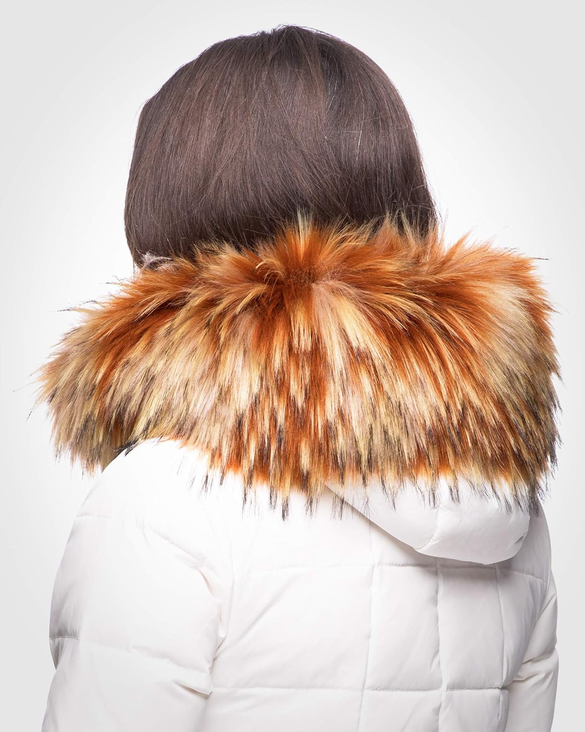 Futrzane Classic Hood Trim - Faux Fur Trim for Hood Replacement - Fur Attachment - Image 4