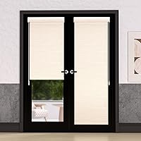 Vista 5 de MYshade - Persianas enrollables opacas personalizadas con cordón para ventanas, tela impermeable, fáciles de instalar