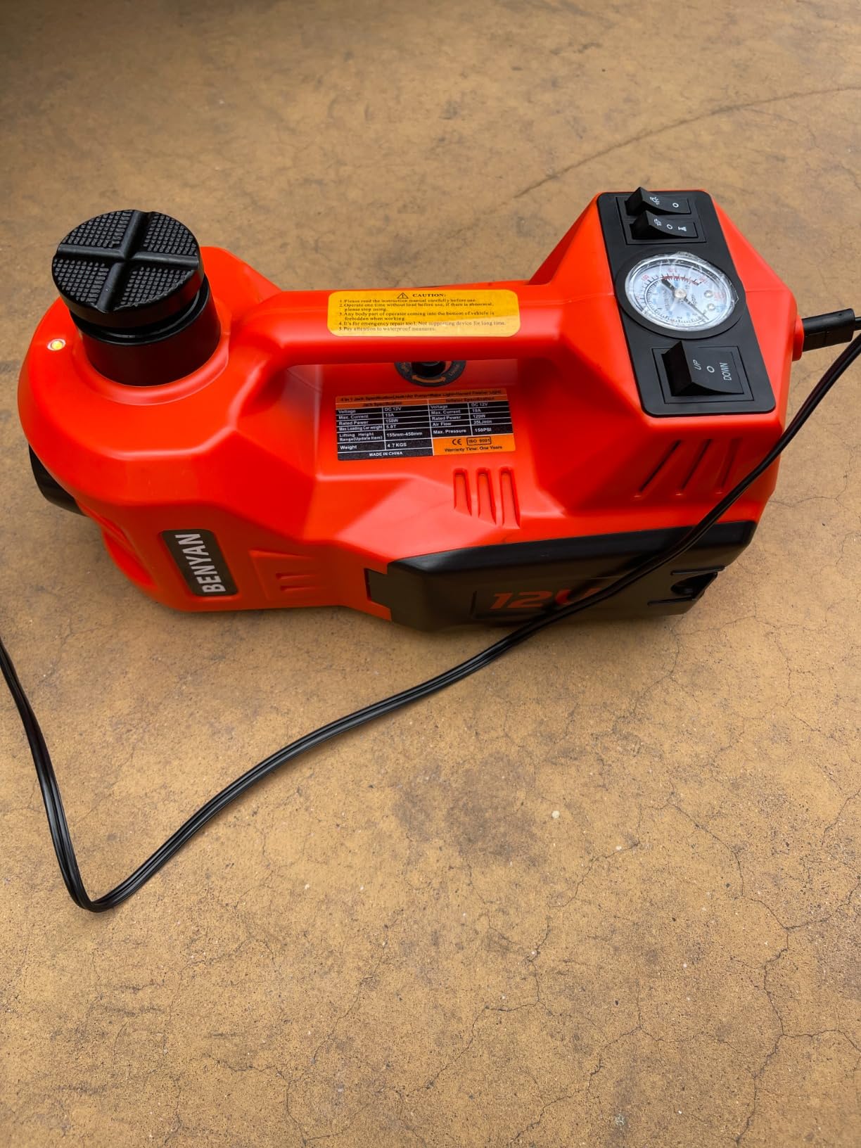 25/mo Finance Electric Jack BENYAN 5 Ton Car Jack Kit with Electric