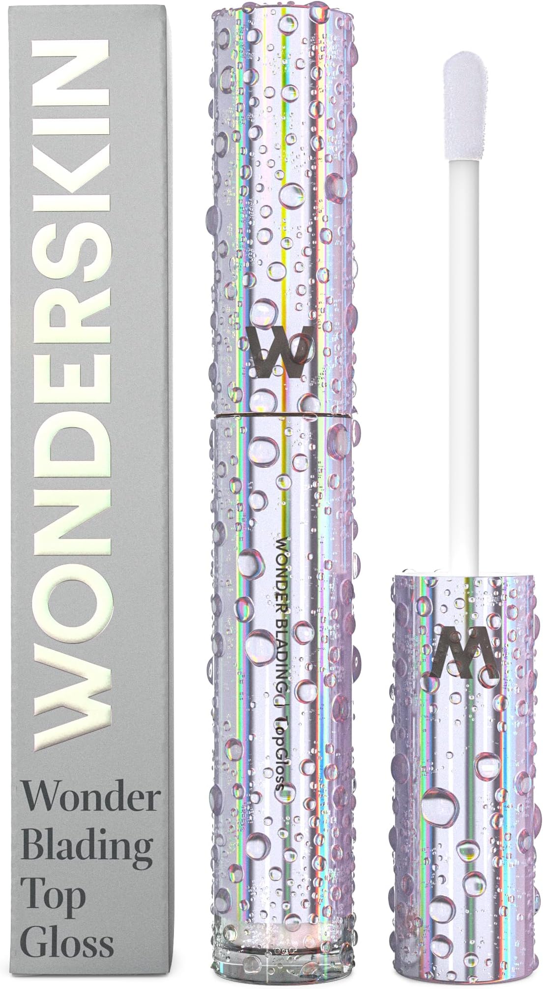 Wonderskin Lip Gloss - Holographic Top Gloss, Long Lasting Gloss | High-shine color-shifting shimmer creates a multidimensional glossy finish from every angle