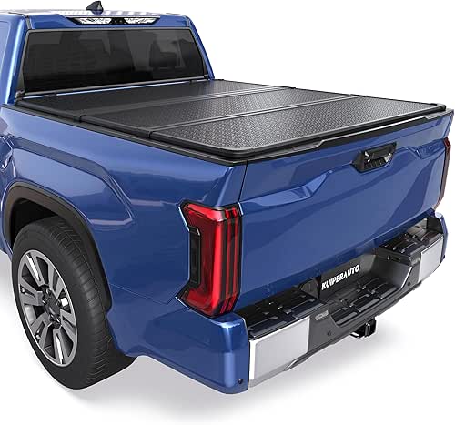 Tri Hard Truck Bed Tonneau Cover Compatible for 2005-2015 Toyota