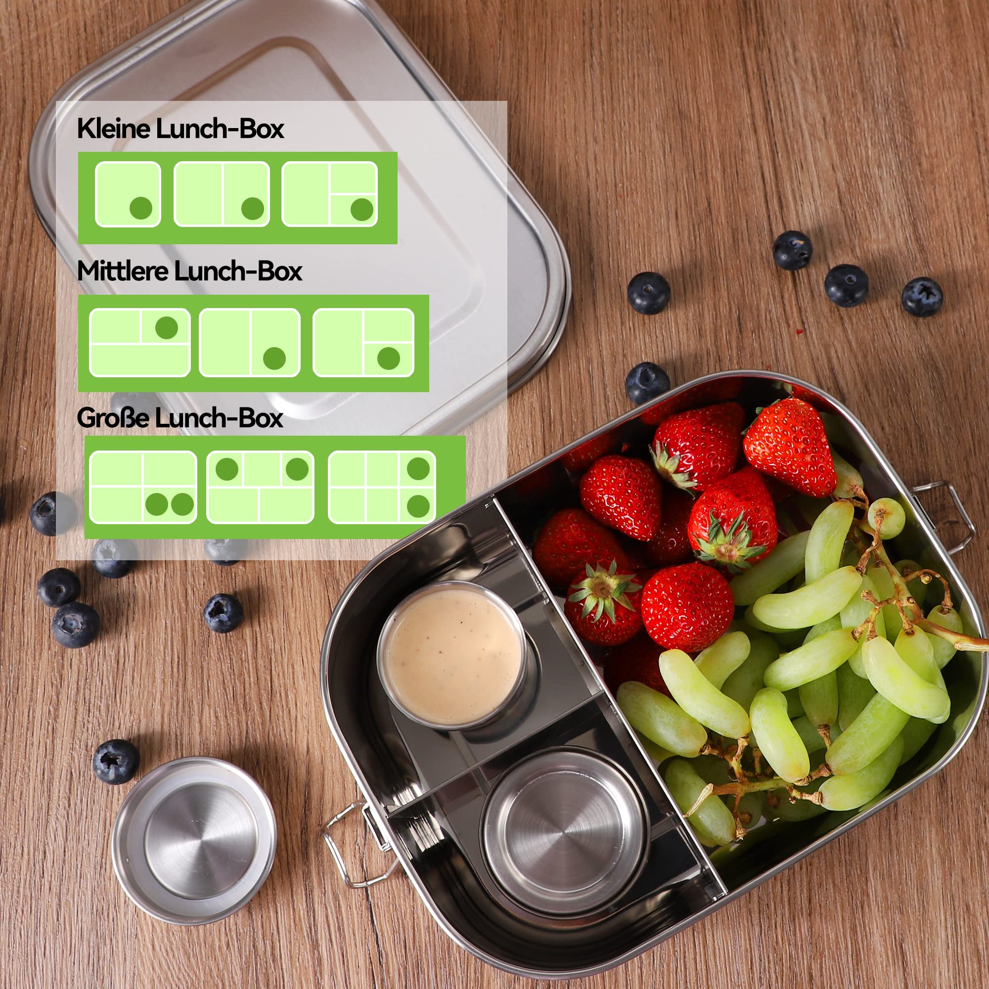 Lock & Lock Contenitore per Alimenti in Vetro con Coperchio ermetico - Portavivande per Scaldare al Forno e Congelare in Freezer - Senza BPA, 2L