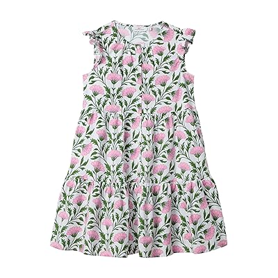 Vineyard Vines Kids Tiered Button Dress (Toddler/Little Kid/Big Kid) Girl