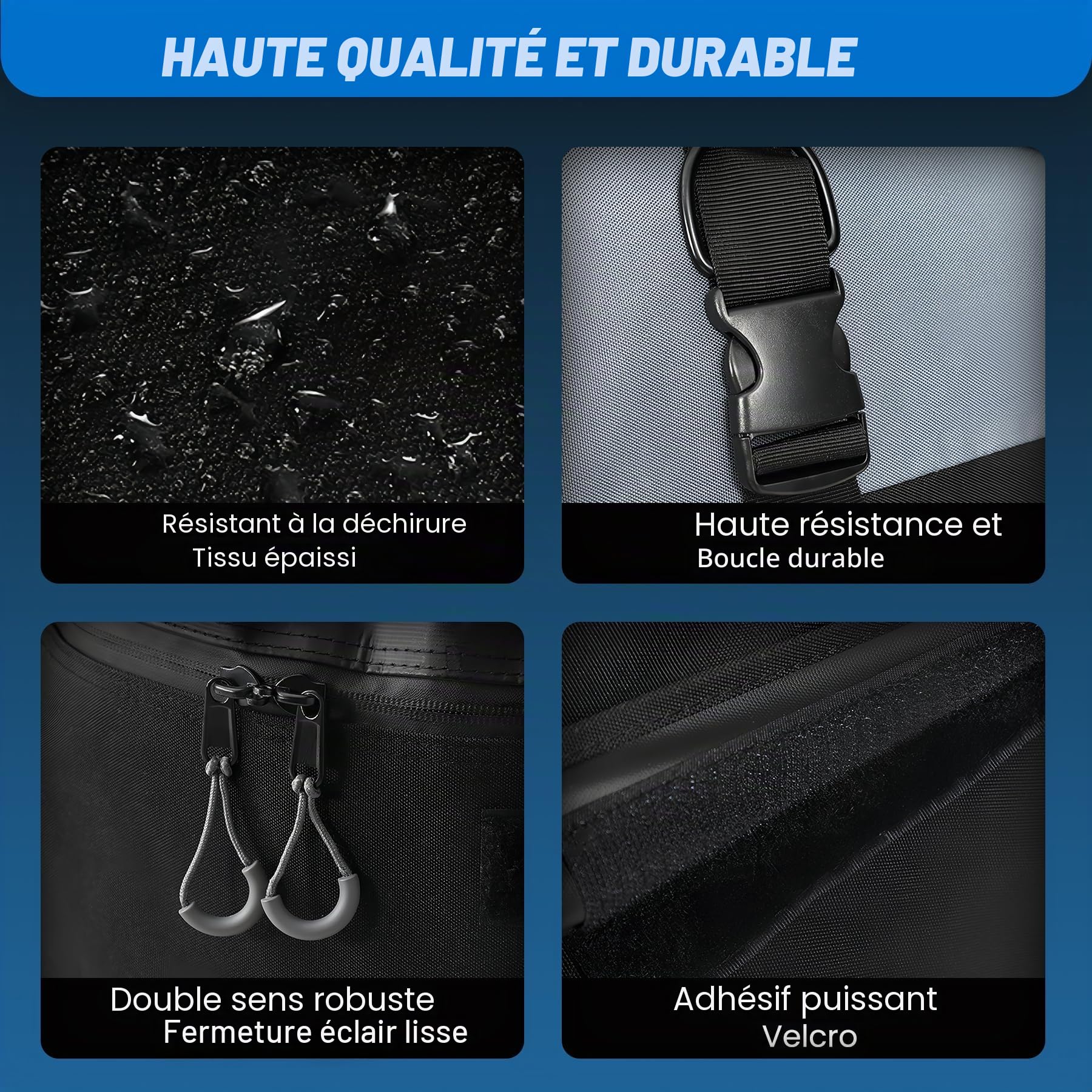 Huanyu Sac de Toit pour Voiture 20 Pieds cubes/550L Tente de Toit imperméable pour véhicules Tente de Toit pour véhicules avec ou sans Porte-Bagages Porte-Bagages de Toit
