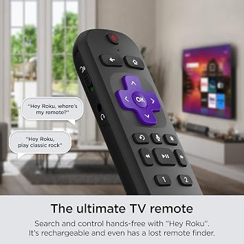 Roku Smart TV 75 بوصة Plus Series 4K QLED RokuTV مع Roku Voice Remote Pro، Dolby Vision، دقة مذهلة 4K، سطوع تلقائي، بث سلس للأخبار المحلية والرياضة المباشرة