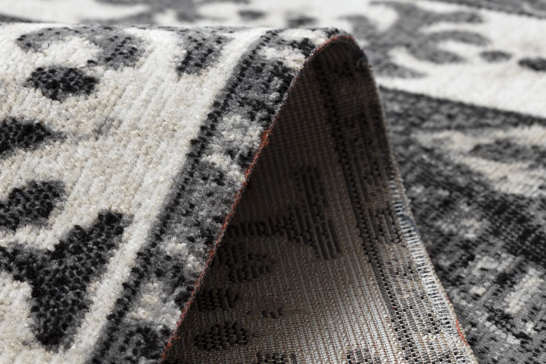 rugsx Tapis Moderne Mundo Ethnique pour l'extérieur Beige/Noir 200x290 cm