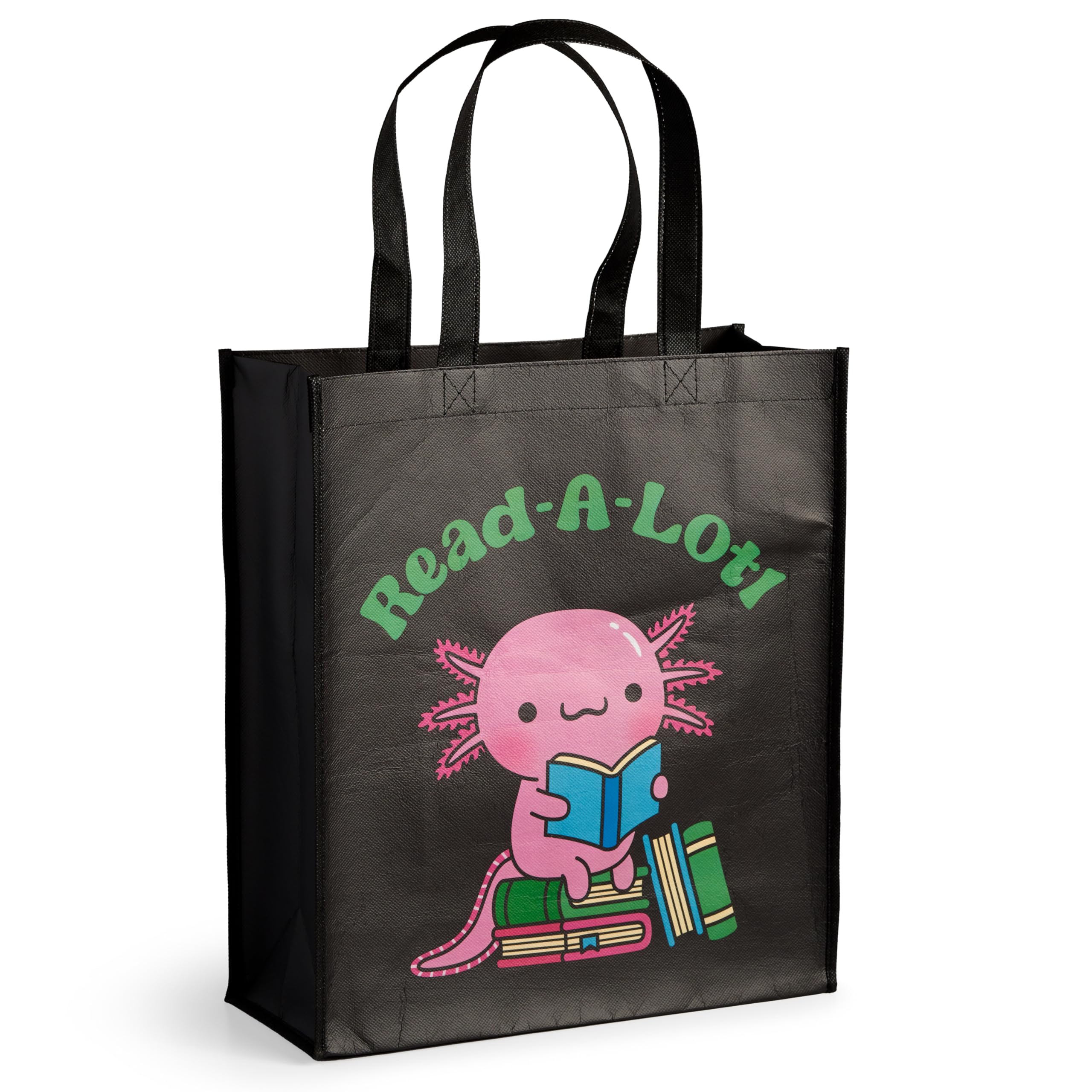Readalotl Reusable Shopping Bag by Mudpuppy 9780735385238