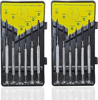Screwdriver Set,Screwdriver Of 2 Sets 12 Pcs Eyeglass Repair Kit,Precision Screwdriver Set,Glasses Repair Kit With 6 Diffe...