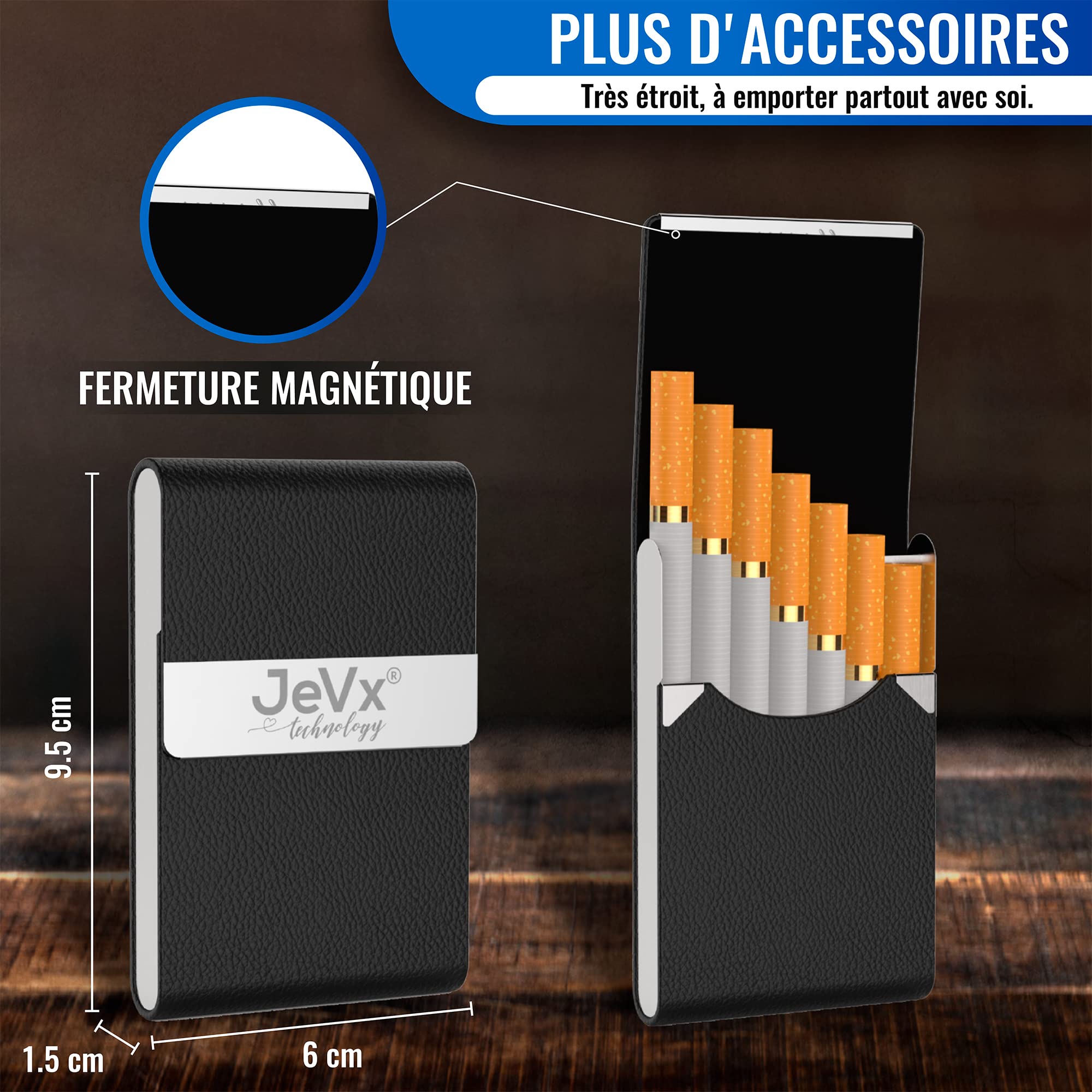 JEVX Rouleuse à tabac + 200 tubes avec filtre OCB - Machine électrique pour le remplissage de cigares, a roler pour fumer des cigarettes, Tube électrique pour rouler Couleur Bleu
