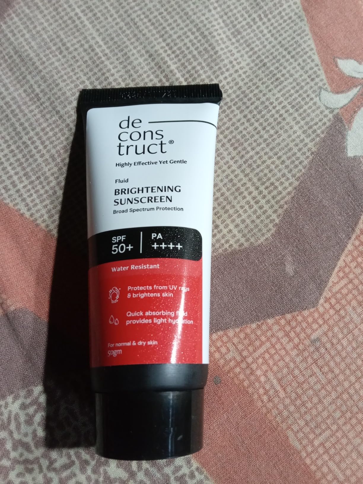 Deconstruct Brightening Sunscreen SPF 50+ for Dry Skin | 8 hours Long ...