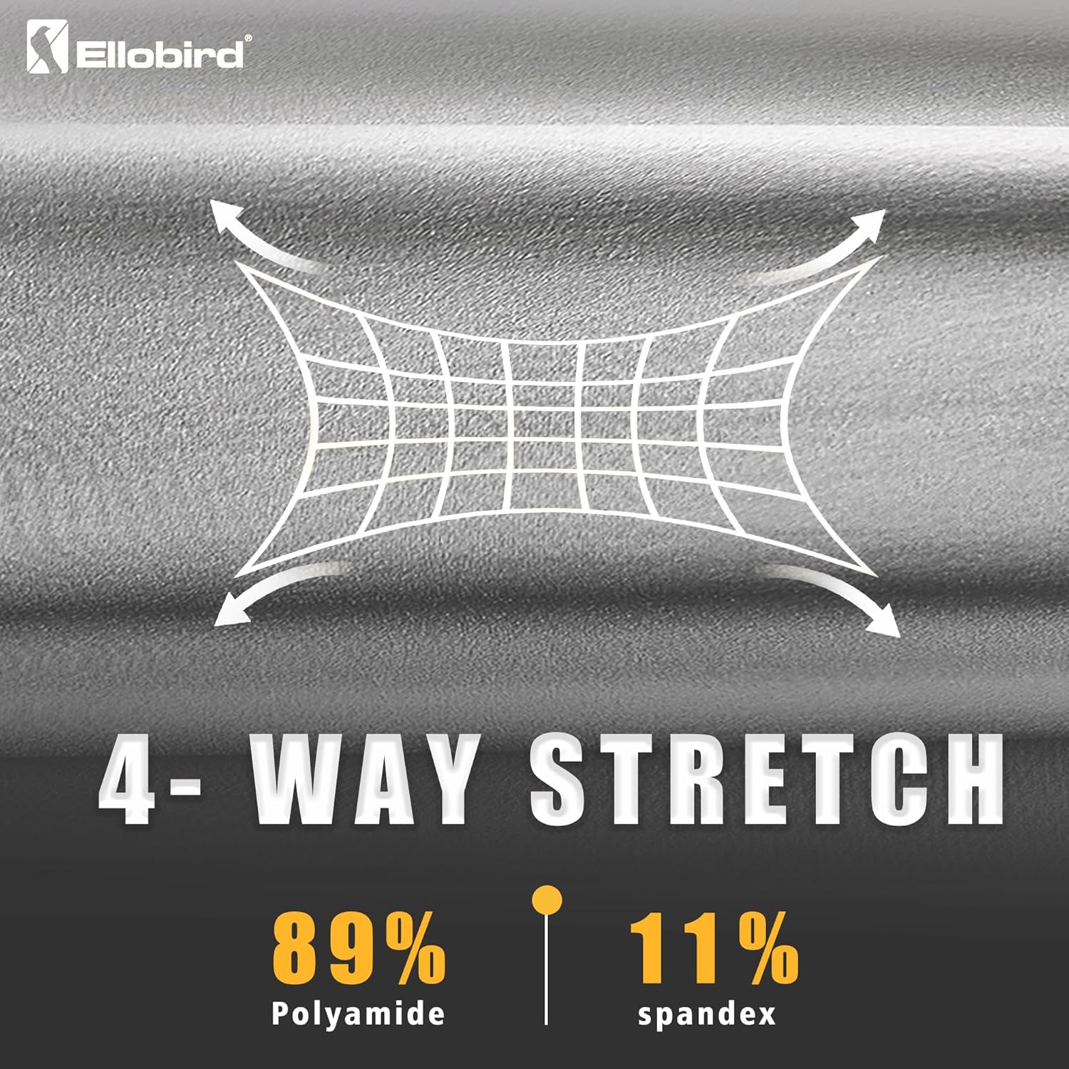 Ellobird Cargo Hiking Tactical Work Shorts for Men Casual Relaxed Fit 4 Way Stretch Water Repellent 6 Pockets Mens Short - Image 6