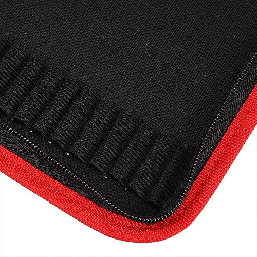Miniatura 9 de VALICLUD Canvas Tool Pouch Organizer for Drill Bits and Screwdrivers Portable Storage Bag for Craftsmen DIY Garage Car and Truck Use Heavy Duty