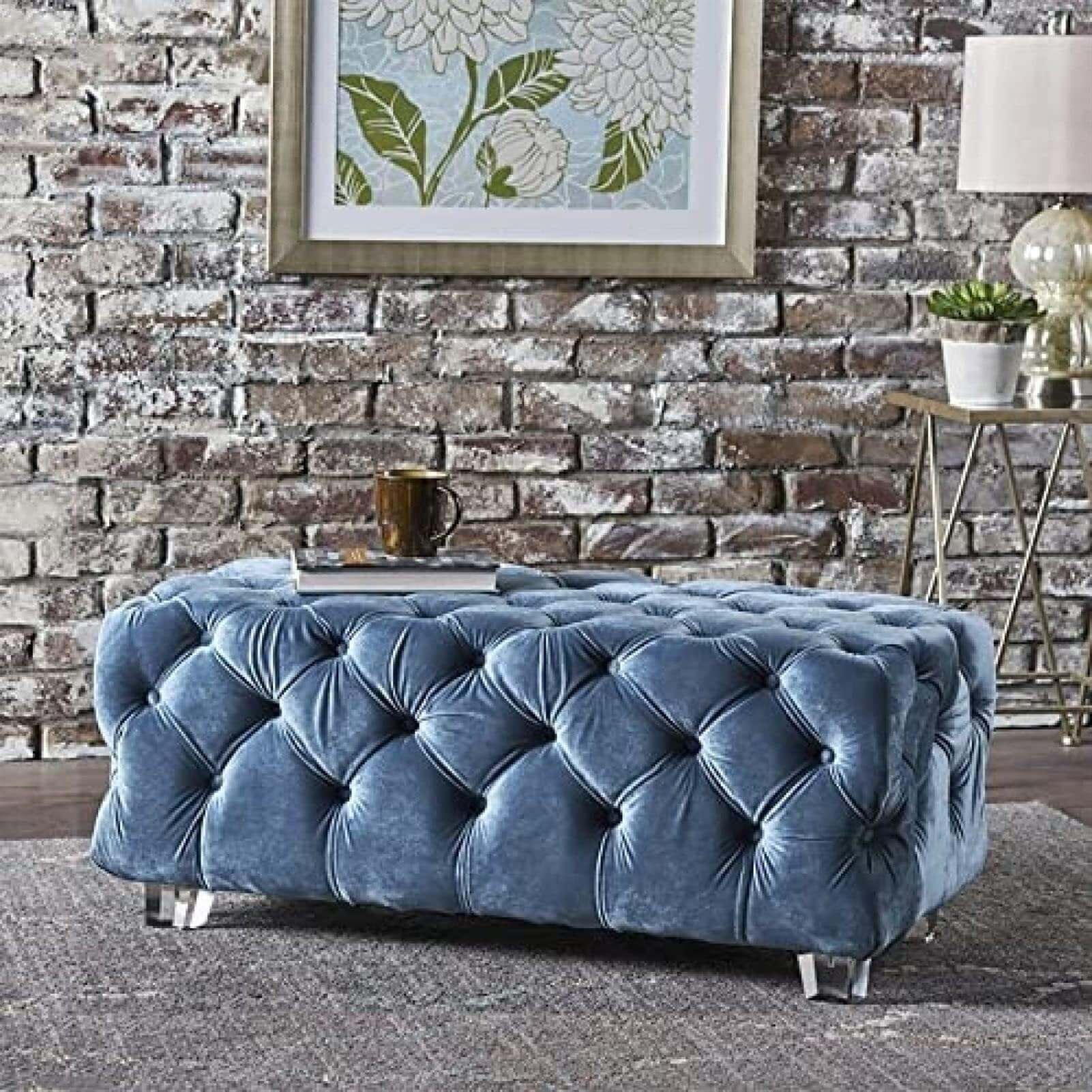 Repose-pieds moelleux de 90cm pour soulager vos jambes et optimiser vos petites pièces