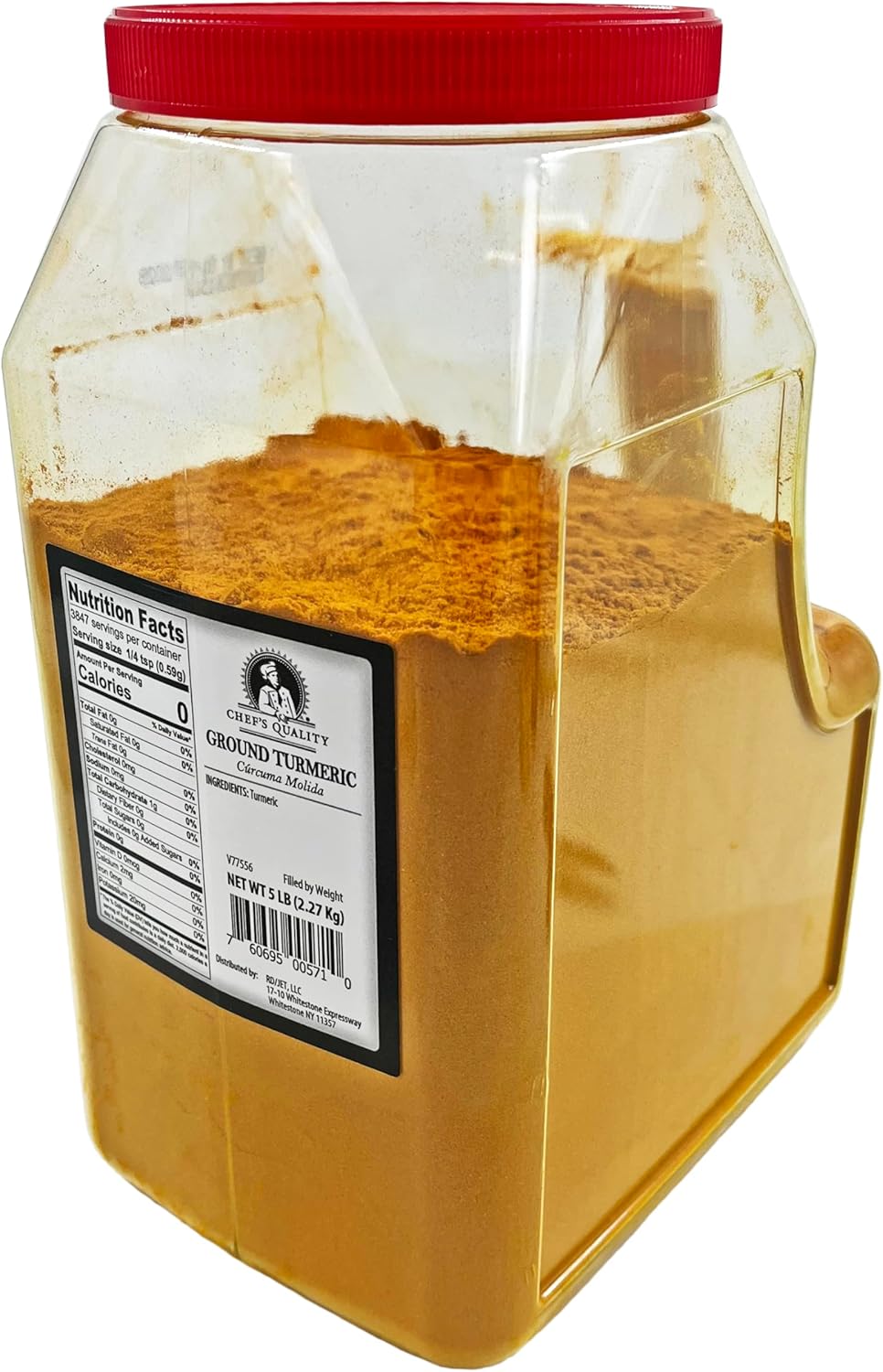 Chef's Quality Turmeric Ground 5lb