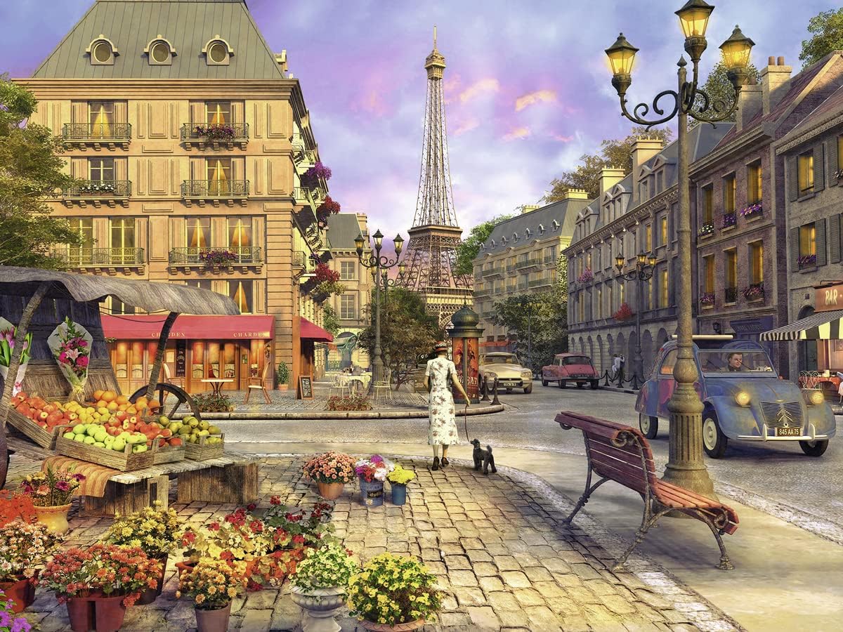 Ravensburger - Puzzle Adulte - Puzzle 1500 p - Paris d'autrefois - 16309