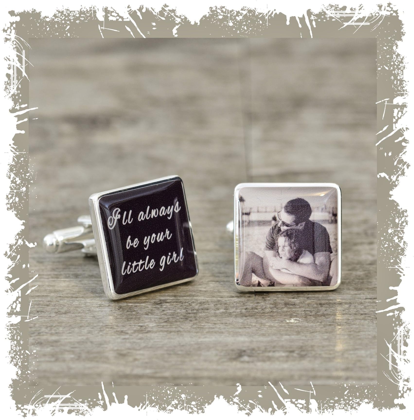 Personalised Photo Gift for a Special Dad Xmas, Birthday, Father of Bride in fact Any Occasion