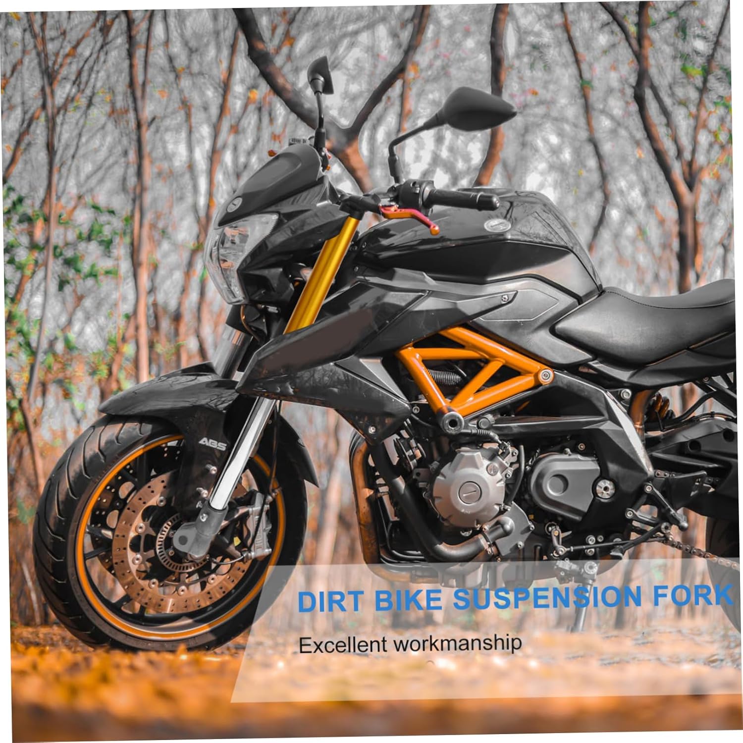 Dirt Bike Front Forks Suspension Shock-absorption for Mini Off-road Motorcycle Easy to Install Performance for Upgrading Your Ride