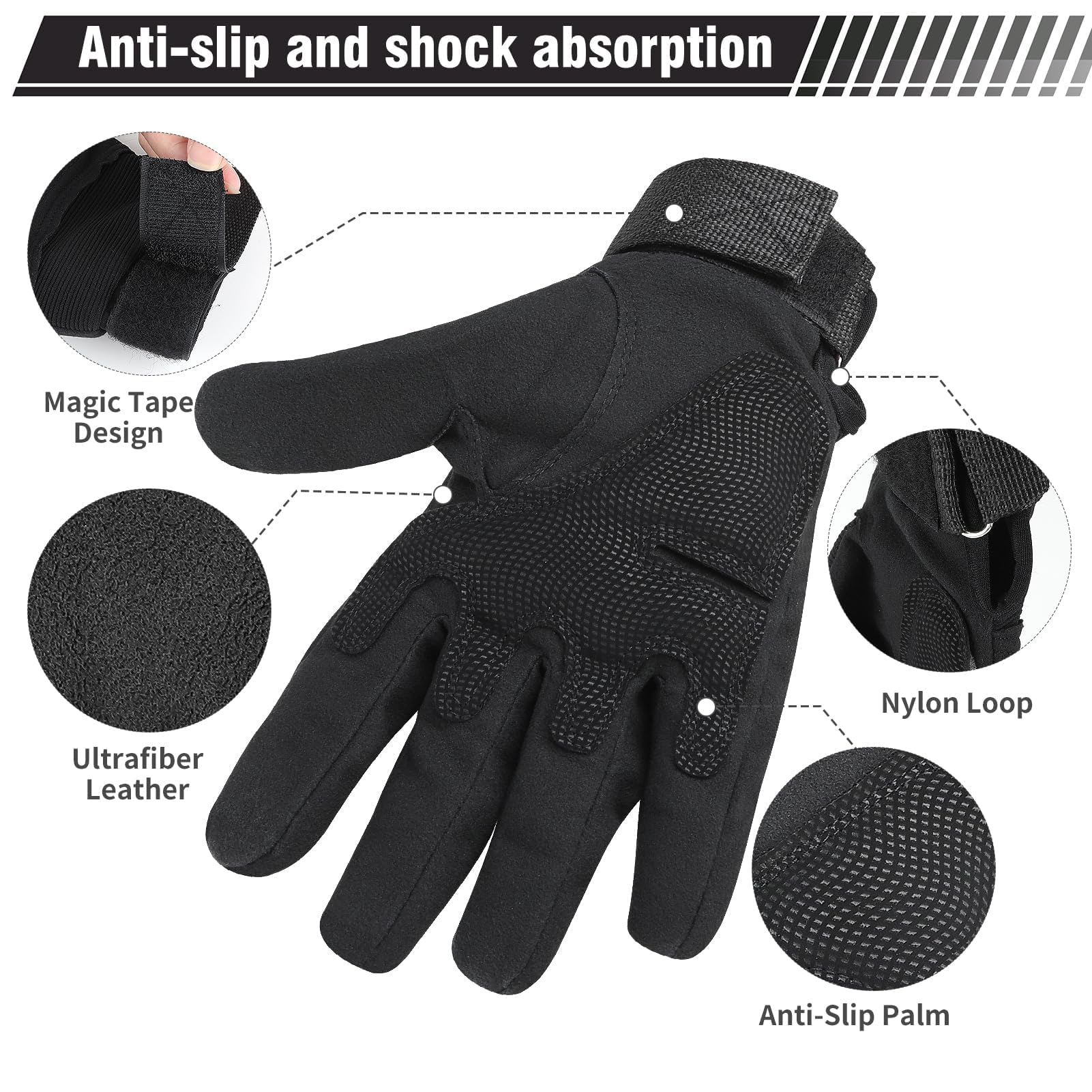 Gants Moto Homologués été - Protection Complète Avec Carbone | Respirants Pour Moto, VTT, Vélo