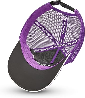 Mercedes AMG Petronas F1 2024 Lewis Hamilton Trucker Cap - Purple - One Size