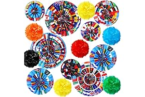Outus Olympic Themed Decorations 21 Pcs: Celebrate International Spirit!