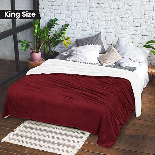 Miniatura 249 de Utopia Bedding - Manta sherpa de tamaño decorativo [negro, 50 x 60 pulgadas], manta reversible de vellón gruesa y cálida de 480 GSM, para cama