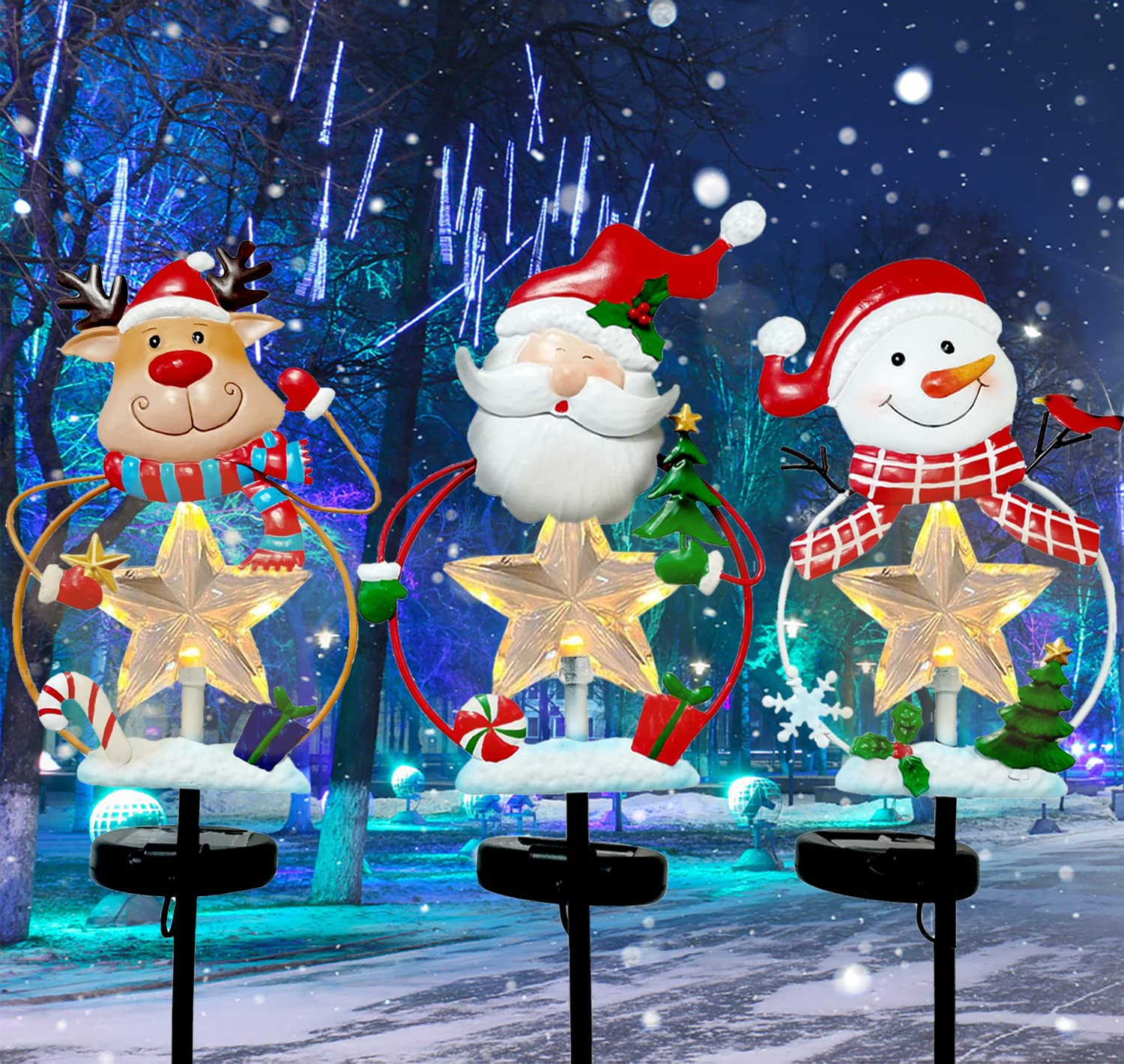 Yescom 8 Pcs Solar Snowman Stake Lights Christmas Solar Pathway Lights Waterproof Solar Stakes Lights For Garden Yard 6e5c414b E83c 42f7 Bcee 20b5de20c16b.23b26808930360d654c44f8a06781e8b