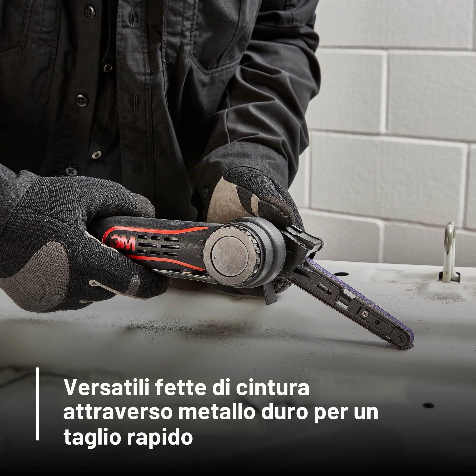 3M 33437 Nastri ABRASIVI con Minerale CERAMICO Grana 36+ Pezzi 10