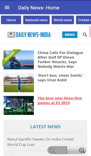 Daily News: English News Today, Current Latest News