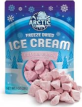 Arctic Farms Freeze Dried Ice Cream that Does Not Melt (Cotton Candy - Pink)